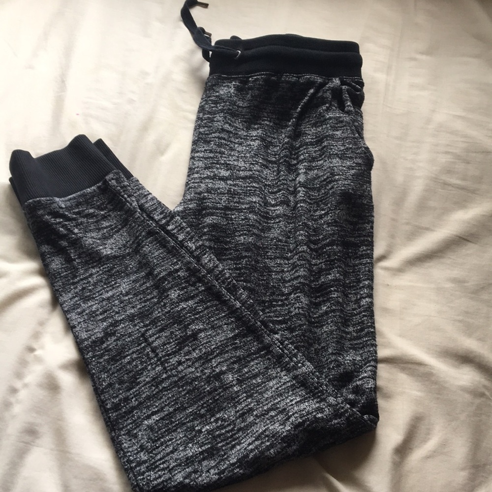 Grey/Black Joggers